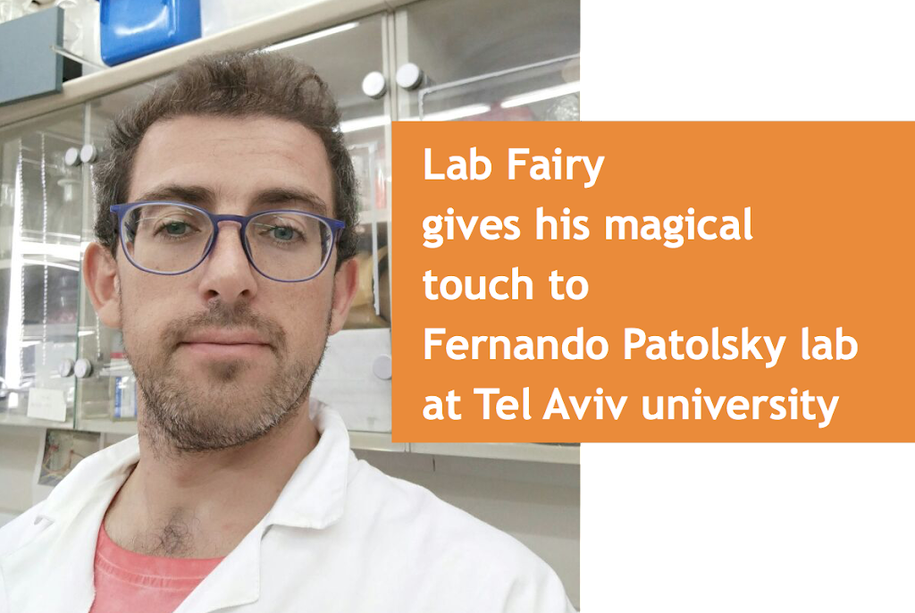 Lab Fairy gives his magical touch to Fernando Patolsky lab at Tel Aviv university